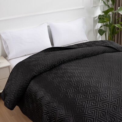 1vnt vienspalvė lovatiesė Patogi patalynė pilka/balta/juoda/mėlyna/raudona Namų dekoras Atostogų kelionės Nėra pagalvės užvalkalo