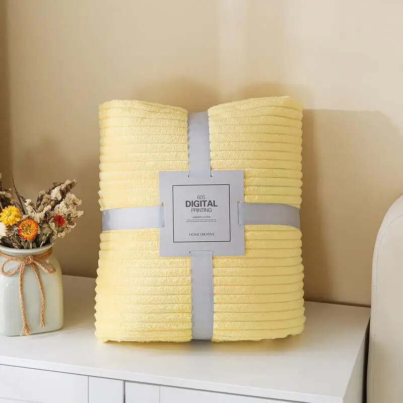 Fliisist voodikatted voodikatted Diivani tekk Viskade tekid Palus ühevärviline pehme pleed