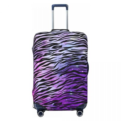 Élénk tigrisfej bőröndhuzat Absztrakt művészet utazási repülés Hasznos poggyászkiegészítők védő
