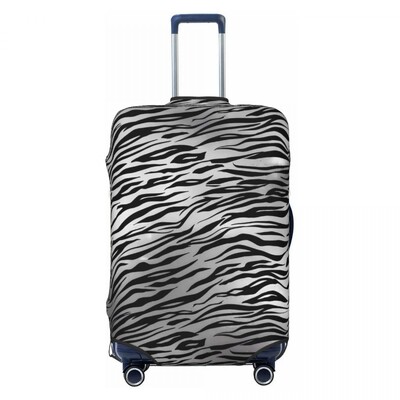 Élénk tigrisfej bőröndhuzat Absztrakt művészet utazási repülés Hasznos poggyászkiegészítők védő