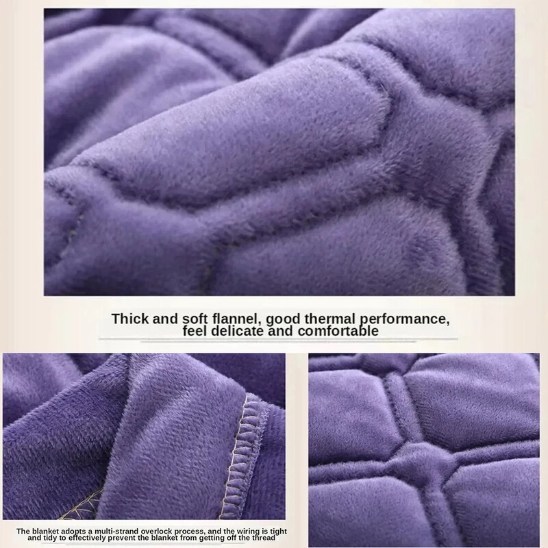 Talvine soe paks sametist voodikate voodil Ruuduline voodikate Tepitud voodikate Madratsi kate Tekid vooditeks لحاف