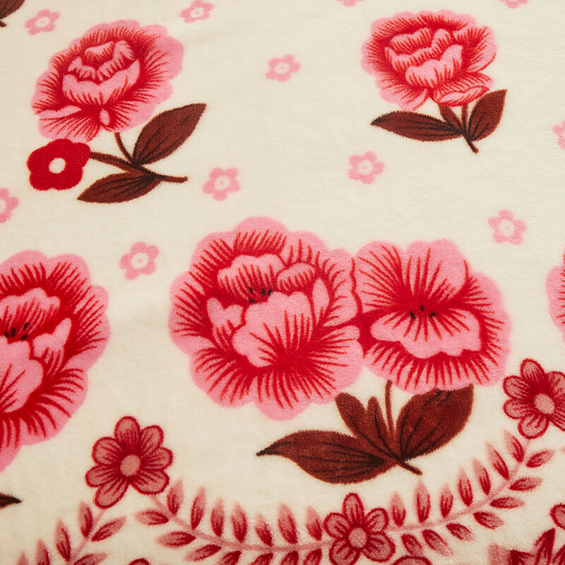 Pătură subțire pentru vară Pătură de flanel din lână corali moale pentru paturi Plaiduri imprimate cu flori pentru pat Pătură single/Queen/King Size