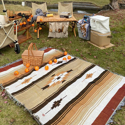 Pături vintage, tricot boem, cu ață, pătură pat canapea în carouri prosop moale pat în carouri tapiserie cuvertură de pat față de masă Cobertor