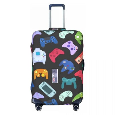 Videojáték bőröndhuzat Szórakoztató játékajándékok üzleti repülésre elasztikus csomagtartó védő