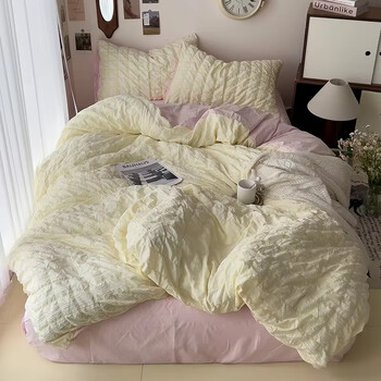 Σετ Comforter Σετ Κρεβατιού για αγόρια Κοριτσίστικα Παπλωματοθήκη Κρεβατοκάμαρας Μαξιλαροθήκη Κλινοσκεπάσματα Απλό Μόδα Σετ Σεντόνια