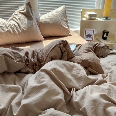 4 vnt Summer Cool 2 vietų lovatiesės labai didelės lovatiesės dvigulei lovai, odai nekenksmingas skalbimo mašinoje lovos užvalkalas