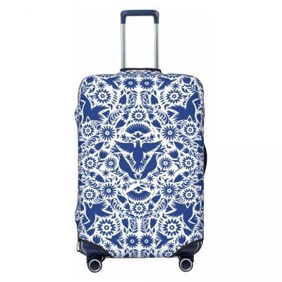 Individualizuotos Meksikos gėlės lagamino užvalkalas, plaunamas bagažo užvalkalas, skirtas 18-32 colių