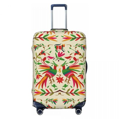 Individualizuotos Meksikos gėlės lagamino užvalkalas, plaunamas bagažo užvalkalas, skirtas 18-32 colių