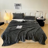 2024 Nyúlutánzat bársony takaró egyrétegű puha flanel polár kanapé huzat kényelmes ágytakaró otthoni ágynemű textil 150*200