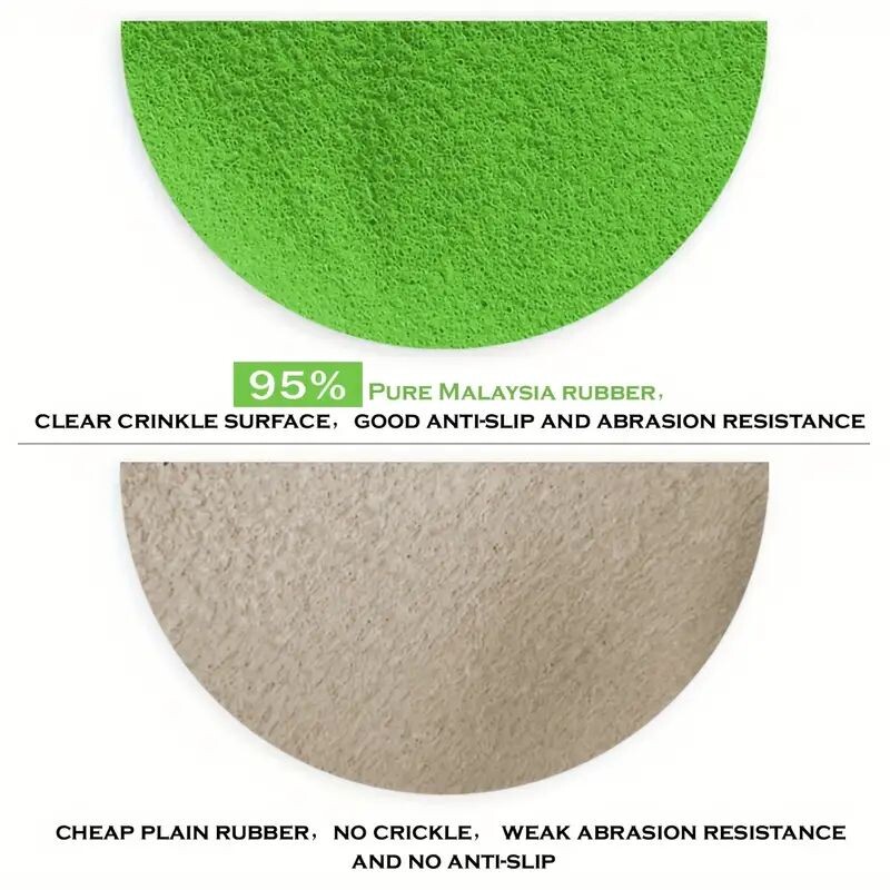 3 perechi de mănuși de grădină mărime unică, mănuși de lucru din latex din spumă respirabilă pentru grădinărit, peisaj, bricolaj 100% cauciuc pur