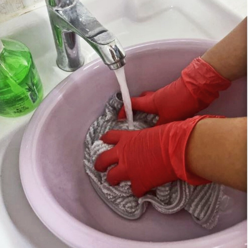 50/20 DB Eldobható piros nitril kesztyű Latexmentes Vízálló, Tartós Munka Alkalmas Konyhai Főzés Ételek Szépségszalon Házi feladat