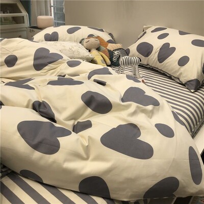 Viengulės lovos patalynės komplektas 160x200 Patalynė Patalynė komplektas Antklodės Užvalkalas Pora Dvigubo lovos paklodė Patogūs lovatiesių komplektai