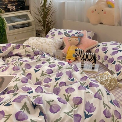 Viengulės lovos patalynės komplektas 160x200 Patalynė Patalynė komplektas Antklodės Užvalkalas Pora Dvigubo lovos paklodė Patogūs lovatiesių komplektai