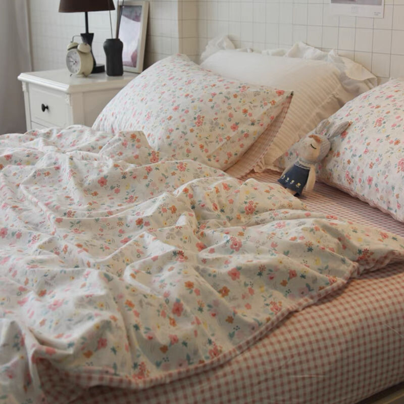 Viengulės lovos patalynės komplektas 160x200 Patalynė Patalynė komplektas Antklodės Užvalkalas Pora Dvigubo lovos paklodė Patogūs lovatiesių komplektai