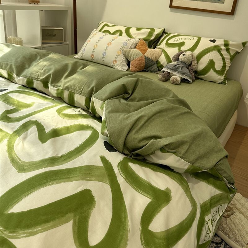 Viengulės lovos patalynės komplektas 160x200 Patalynė Patalynė komplektas Antklodės Užvalkalas Pora Dvigubo lovos paklodė Patogūs lovatiesių komplektai