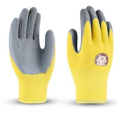 Kertészkesztyűk Gyerekek Tartós Vízálló Kerti Munkakesztyűk Csúszásmentes Gyerekek Udvari munkakesztyűk Hordozható kerti kellékek