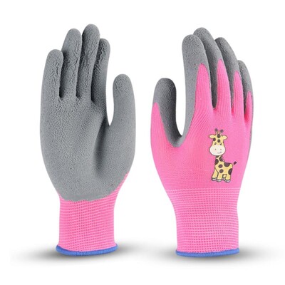 Kertészkesztyűk Gyerekek Tartós Vízálló Kerti Munkakesztyűk Csúszásmentes Gyerekek Udvari munkakesztyűk Hordozható kerti kellékek