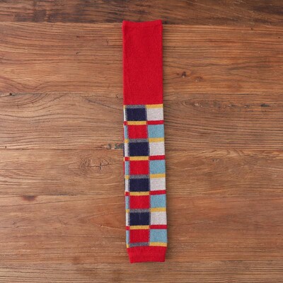 Božićni dar Tople čarape Pleteni grijači za noge od organske merino i kašmir vune Boho zimske luksuzne čarape bez stopala za žene Djevojke