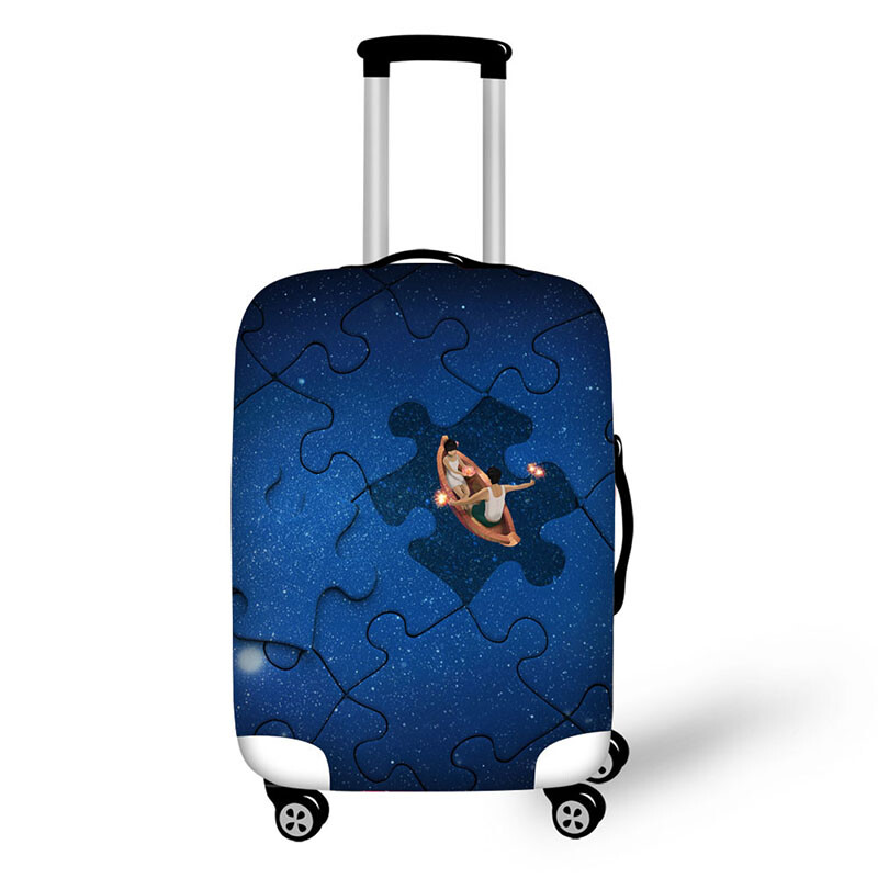 accesorii de călătorie valiză cer înstelat huse de protecție husă pentru bagaje mala de viagem funda maleta equipaje viaje housse valise