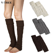 Winter Girls Leg Warmers Knitted Kids Boot Socks Γυναικείες μπότες μήκους Κάλυμμα Φθινοπωρινό πέλμα ποδιών Παιδικό επιγονατάκι