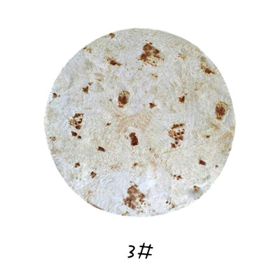 Blynų / picos / spurgų antklodė Flanelinė sofa pledas Šilta skara Juokinga šilta maisto antklodė manta Odai nekenksminga lovatiesė namams