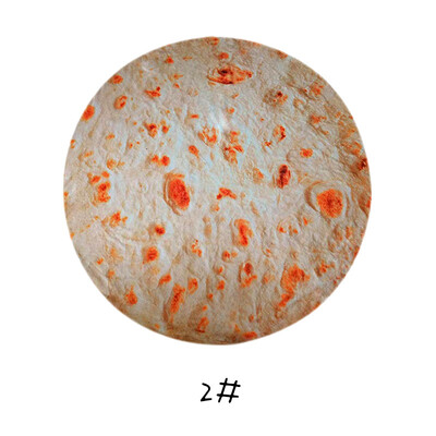 Blynų / picos / spurgų antklodė Flanelinė sofa pledas Šilta skara Juokinga šilta maisto antklodė manta Odai nekenksminga lovatiesė namams