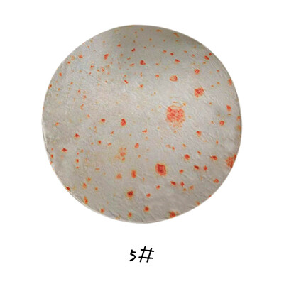 Blynų / picos / spurgų antklodė Flanelinė sofa pledas Šilta skara Juokinga šilta maisto antklodė manta Odai nekenksminga lovatiesė namams