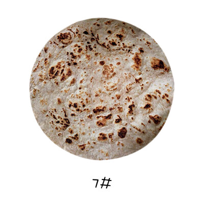 Blynų / picos / spurgų antklodė Flanelinė sofa pledas Šilta skara Juokinga šilta maisto antklodė manta Odai nekenksminga lovatiesė namams