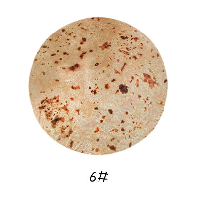 Blynų / picos / spurgų antklodė Flanelinė sofa pledas Šilta skara Juokinga šilta maisto antklodė manta Odai nekenksminga lovatiesė namams