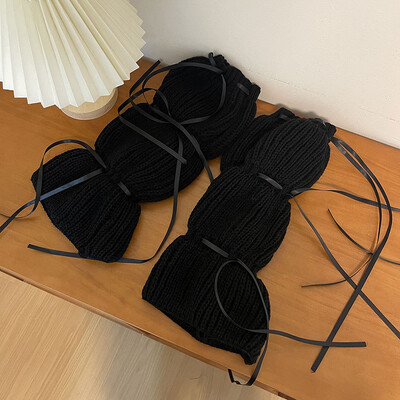 Nauji Y2k burbulinio žibinto dirželio kojų apdangalai Baleto megztos kojinės Rožinės mergaičių kojų šildytuvai Harajuku batų rankogaliai japoniški JK Lolita kojinės