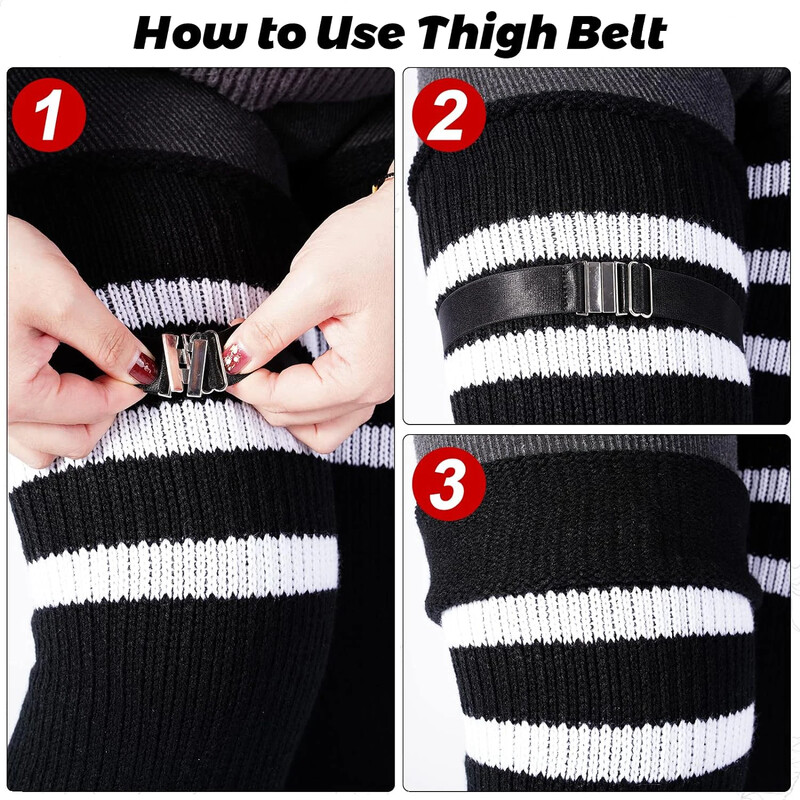 American Trends Plus Size Γυναικείες κάλτσες με ψηλό μηρό για χοντρό μηρό Πολύ μακριές κάλτσες πάνω από το γόνατο Κάλτσες για μπότες θερμαντήρες ποδιών