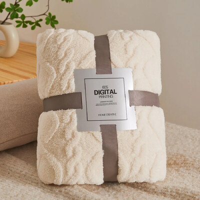 Pături de flanel din lână de corali pentru paturi, de culoare solidă, primăvară, iarnă, moale, caldă, cuvertură de pat, husă de canapea, pături în carouri de pluș Tafurong