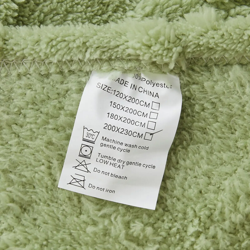 Pături de flanel din lână de corali pentru paturi, de culoare solidă, primăvară, iarnă, moale, caldă, cuvertură de pat, husă de canapea, pături în carouri de pluș Tafurong