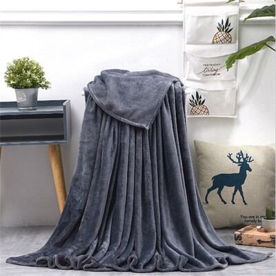 Mäkké teplé flanelové prikrývky z koralového fleecu do postelí, umelá kožušina, norkový prehoz, jednofarebný poťah na pohovku, prehoz na posteľ, zimné kockované prikrývky