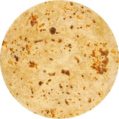 WASART Pătură caldă de flanel tortilla pită mexicană lavash pătură pentru pat canapea fleece cuverturi de pat în carouri pătură pizza de iarnă