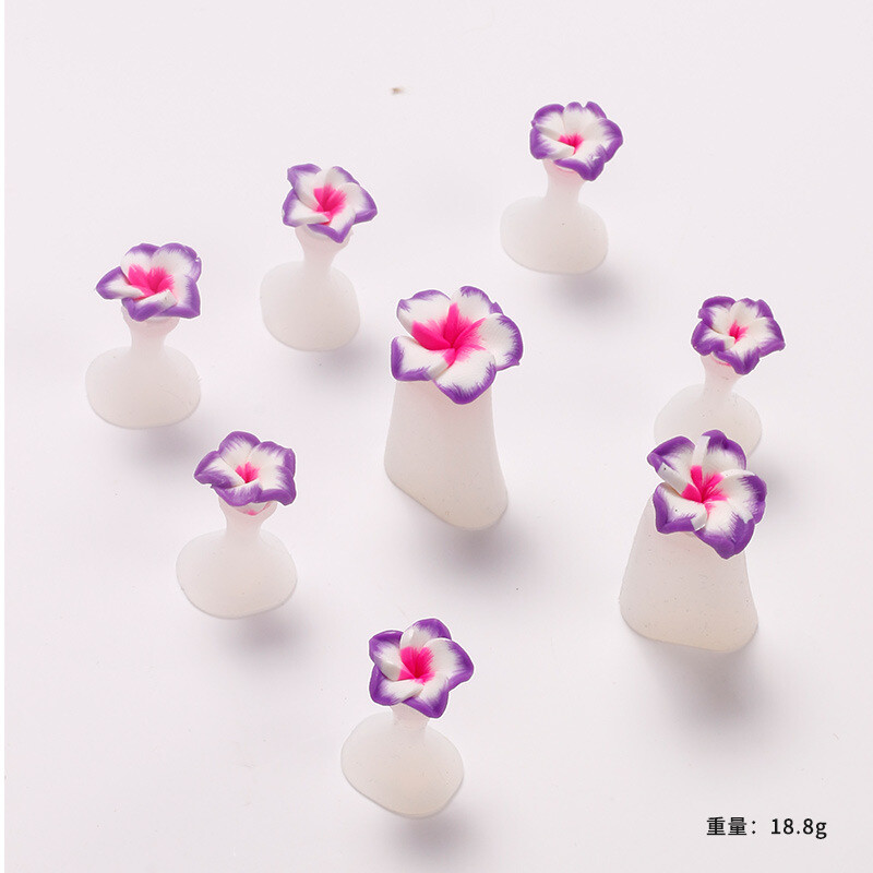 2022 m. Naujas Cross Border Toe Separator manikiūro įrankis kojų nagų įrankis silikoninis separatorius japoniškas korėjietiško stiliaus pirštų atskyriklis 8 vnt.