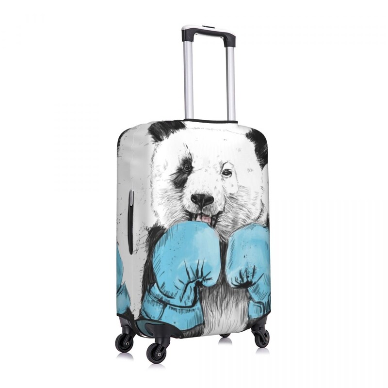 Kryt na boxerský kufor Panda, praktický chránič na plavbu, batožinu, potreby na dovolenku