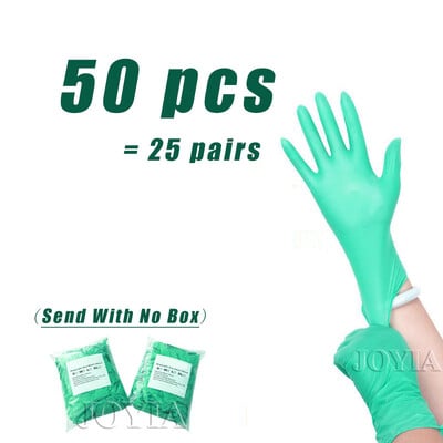 Eldobható kesztyűk 20 50 Nitril kesztyű Kicsi Nagy Férfi Nő Háztartási Szépség Munkavédelem SML Latex Púdermentes