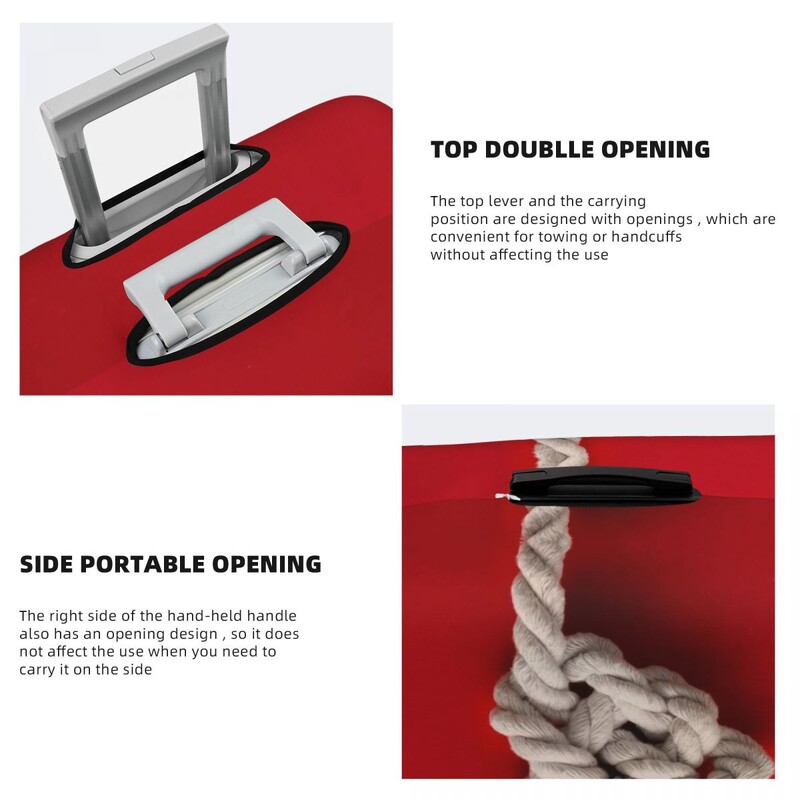 Husă valiză inimă 3D We Heart It Flight Husă elastică Husă pentru afaceri Utilaje pentru bagaje Protector Cadou de Crăciun