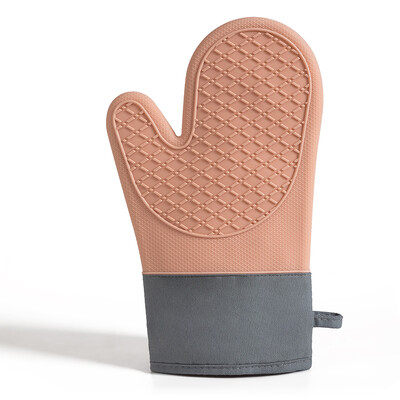 2 tk paksenenud silikoonkindad ahju soojusisolatsiooniga sõrmekindad toiduvalmistamiseks mikrolaineahjus libisemiskindla haardega potihoidja köögi küpsetustööriist