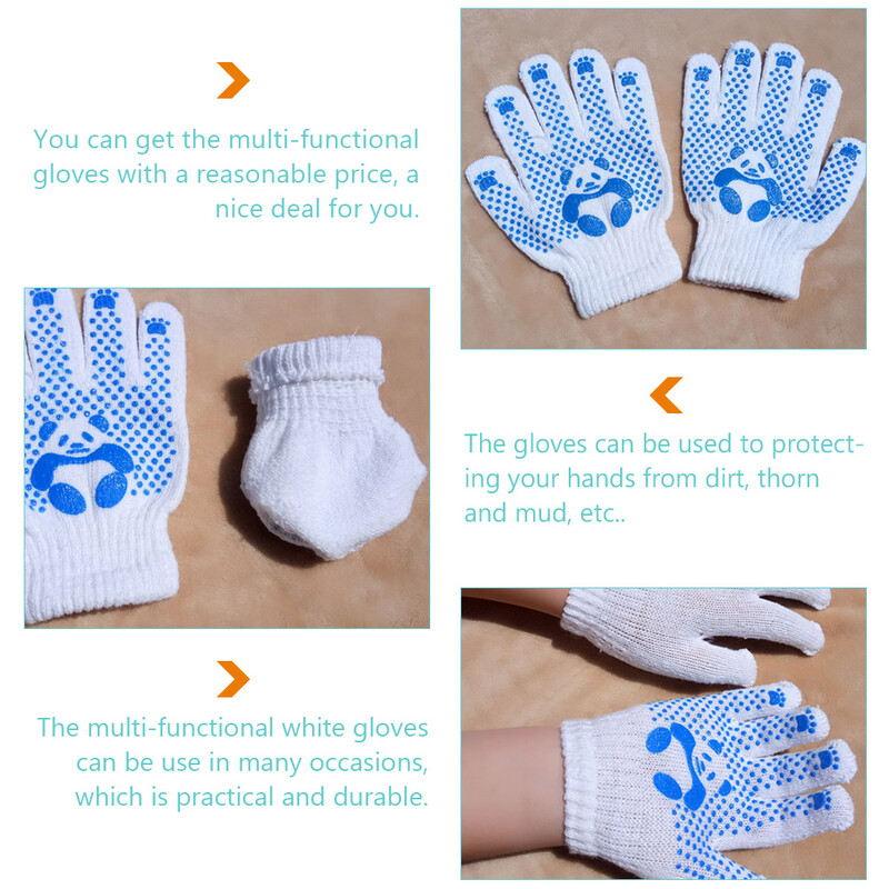 Pirštinės Vaikams Vaikiškos Pirštinės Rankų Apsaugos Sodo Darbo Pirštinės Darbo Pirštinės Vaikams Sodininkystė Griebtuvo pirštinės vaikams