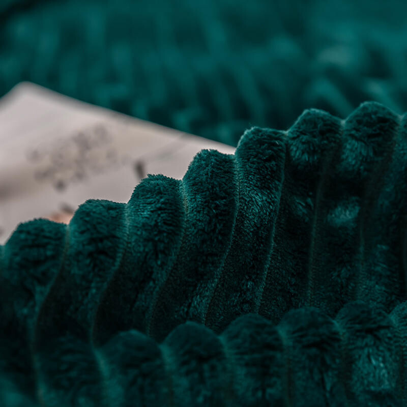 Bonenjoy ágytakaró zöld színű puha flanel takaró egyszemélyes queen king méretű meleg plédek ágyakhoz mantas de cama Thow takarók