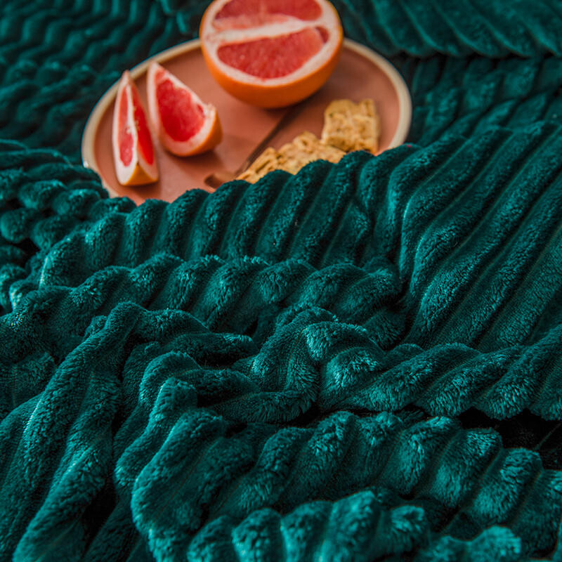 Bonenjoy ágytakaró zöld színű puha flanel takaró egyszemélyes queen king méretű meleg plédek ágyakhoz mantas de cama Thow takarók