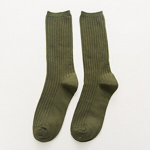 Cietie Sievietēm Zeķes Crew Vidējā caurule Kokvilna Balta Melna Gara Korejas Harajuku Brīvi Ziemas Rudens Krāsas Pamata Klasiskā Kvalitāte