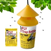 Fly Bait Εξωτερικό Βάζο Παγίδας Μυγών με Διαλύσιμο Δόλωμα Fly Traps Κρεμάστρα Μπουκάλια Fly Trap For Backyard Patios Farms Σκουπίδια