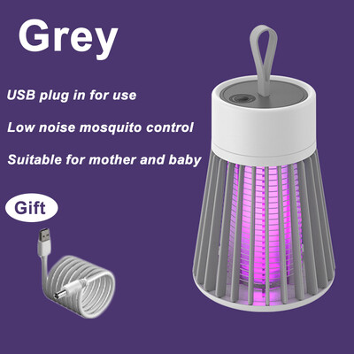 Lampă pentru ucigarea țânțarilor, reîncărcabilă prin USB, capcană electrică pentru muște, insectă, pentru ucigaș, în aer liber, lampă anti țânțari