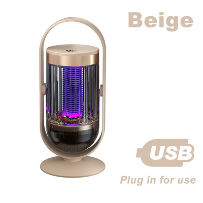 Lampă pentru ucigarea țânțarilor, reîncărcabilă prin USB, capcană electrică pentru muște, insectă, pentru ucigaș, în aer liber, lampă anti țânțari