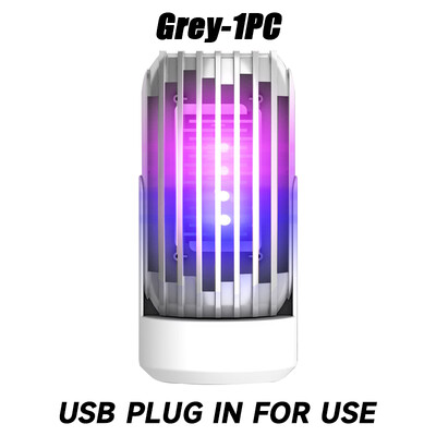 Lampă pentru ucigarea țânțarilor, reîncărcabilă prin USB, capcană electrică pentru muște, insectă, pentru ucigaș, în aer liber, lampă anti țânțari