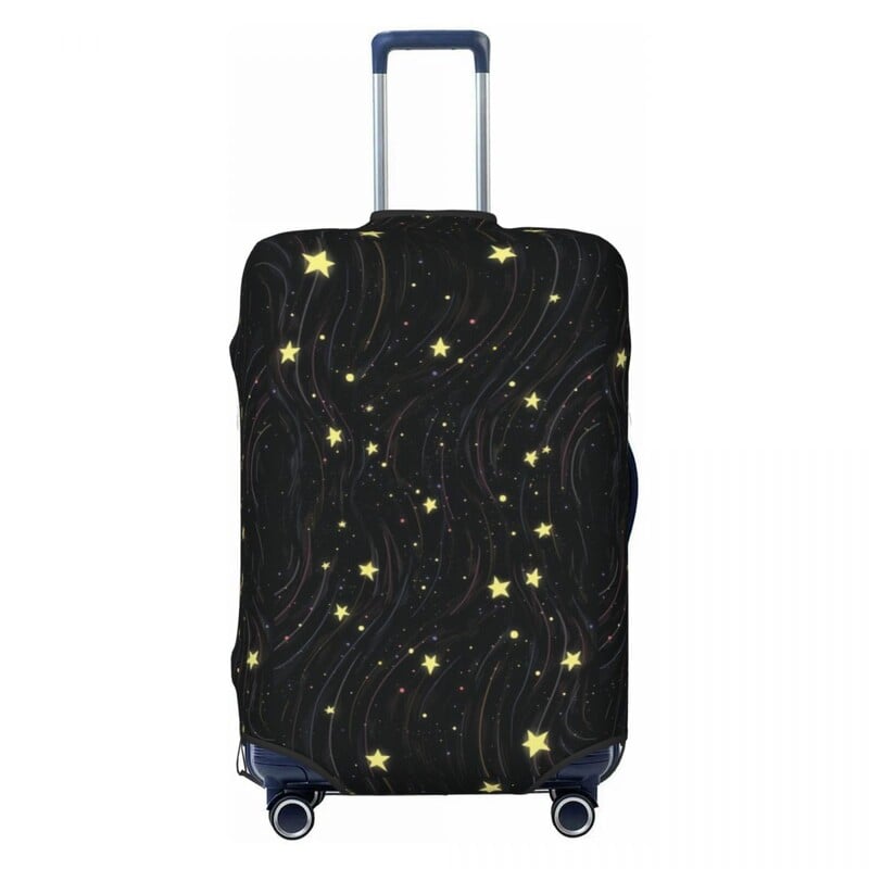 Galaxy Graffiti kryt na kufor s hviezdičkou a kreslenými postavičkami, elastický cestovný chránič, batožinové doplnky, sviatočné doplnky