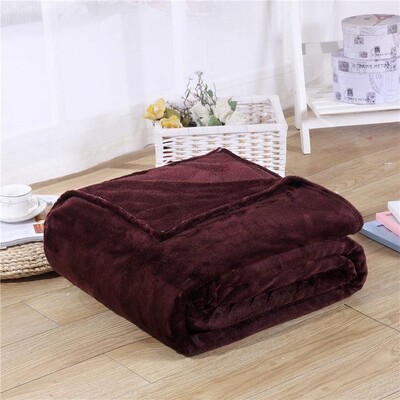 Jagdambe pūkuotas šiltas minkštas mikropluošto žieminis pledas antklodė koralų vilnos flanelinė antklodė 6 dydžio 18 vienspalvė plaunama antklodė